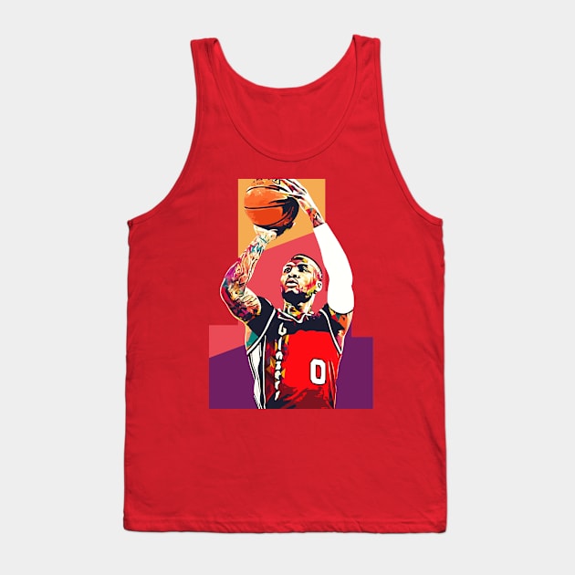 Damian Lillard Tank Top by Creativedy Stuff